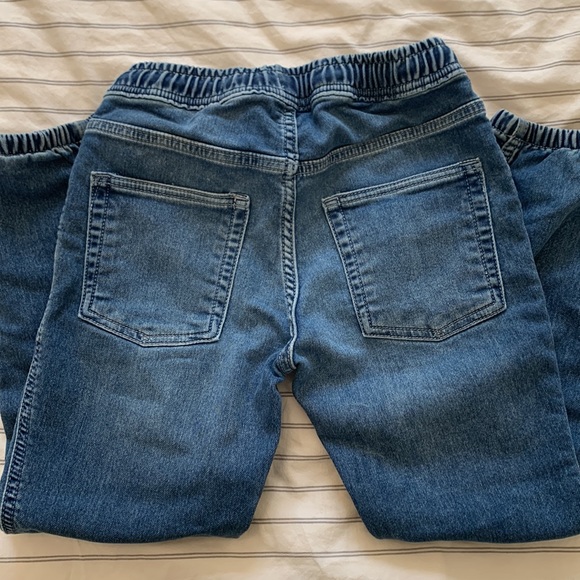 GAP kids denim joggers Sz 8 - Picture 2 of 3